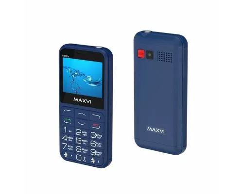 Мобильный телефон Maxvi B231ds blue