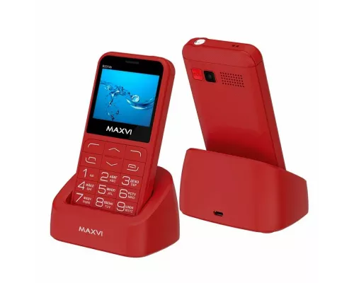 Мобильный телефон Maxvi B231ds red