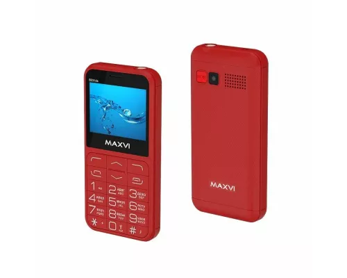 Мобильный телефон Maxvi B231ds red