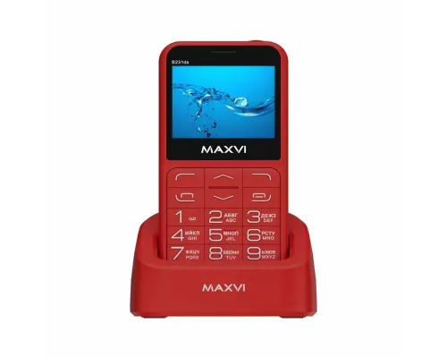 Мобильный телефон Maxvi B231ds red