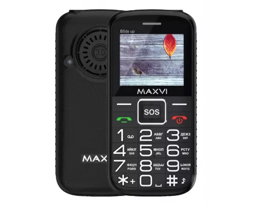 Мобильный телефон Maxvi B5ds up black