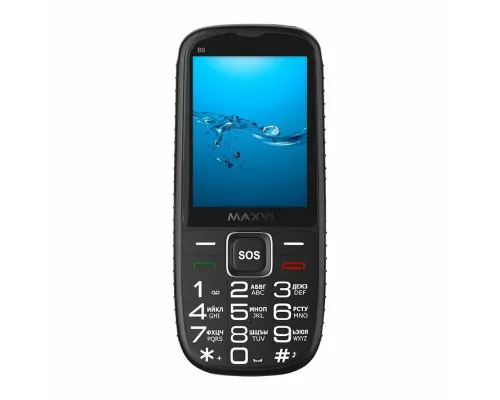 Мобильный телефон Maxvi B9 black