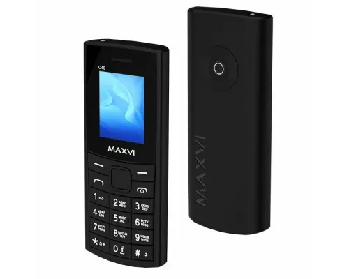 Мобильный телефон Maxvi C40 black