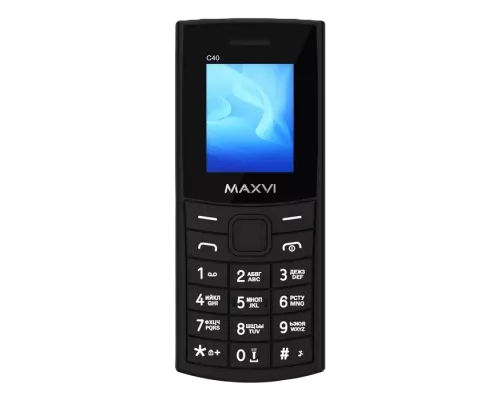Мобильный телефон Maxvi C40 black