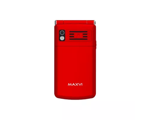 Мобильный телефон Maxvi E11 red-silver