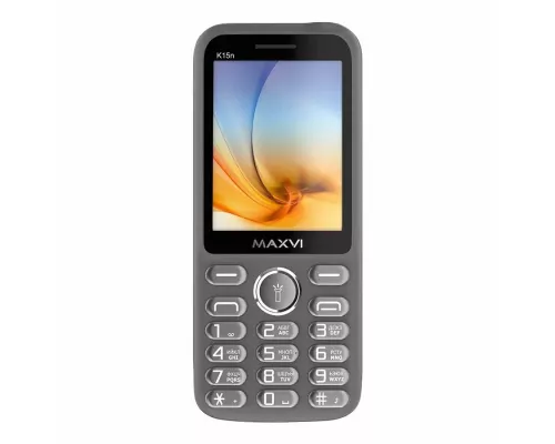 Мобильный телефон Maxvi K15n grey