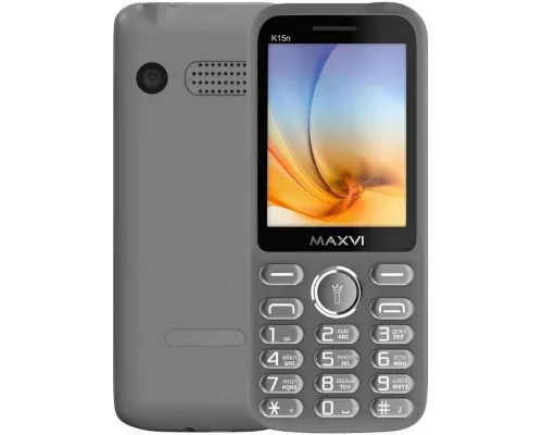 Мобильный телефон Maxvi K15n grey
