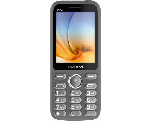 Мобильный телефон Maxvi K15n grey
