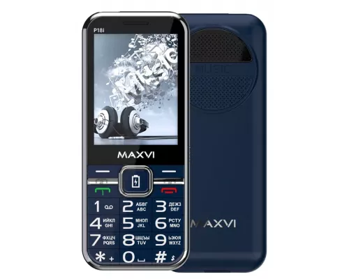 Мобильный телефон Maxvi P18i blue
