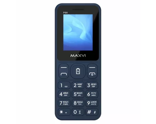 Мобильный телефон Maxvi P99 blue