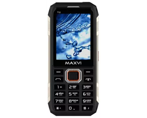 Мобильный телефон Maxvi T12 black