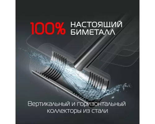 Радиатор Royal Thermo PianoForte 500 Noir Sable - 6 секц