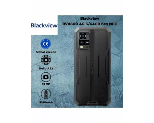 Смартфон Blackview BV4800 3/64Gb черный