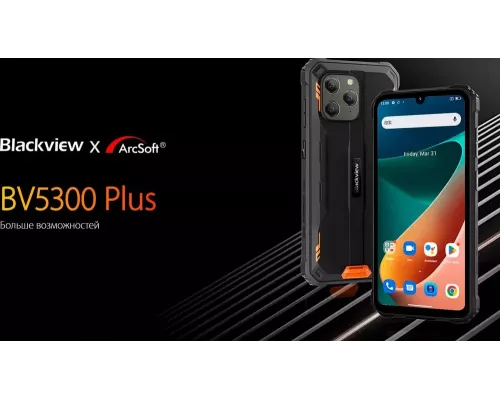 Смартфон Blackview BV5300 Plus 8/128Gb черный