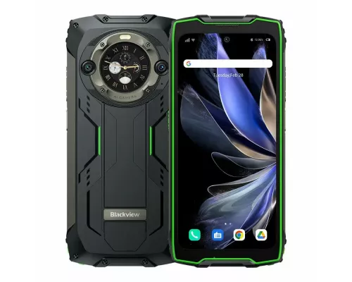 Смартфон Blackview BV9300 Pro 8/256Gb черный/зеленый