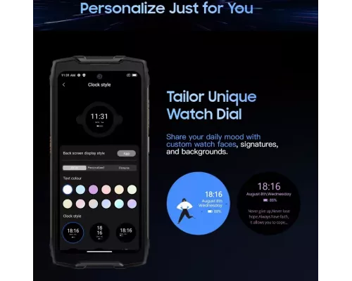 Смартфон Blackview BV9300 Pro 8/256Gb черный/зеленый