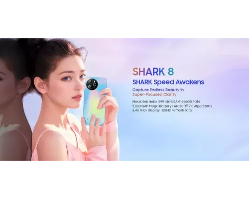 Смартфон Blackview SHARK 8 8/256Gb серый