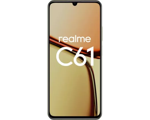 Смартфон Realme C61 6/128Gb золотистый