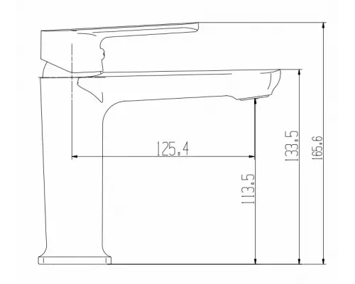 Смеситель для раковины Vieir V073513S