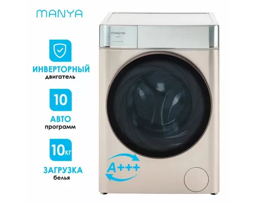 Стиральная машина Manya M1409X черный\нерж