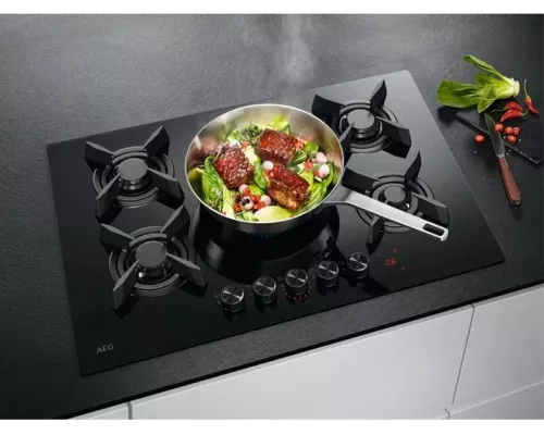 Варочная поверхность AEG HKB75453NB черный