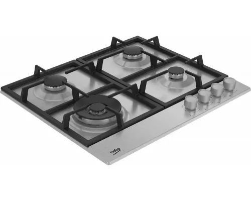 Варочная поверхность Beko BHGM6422K5WX нержавеющая сталь