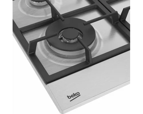 Варочная поверхность Beko BHGM6422K5WX нержавеющая сталь