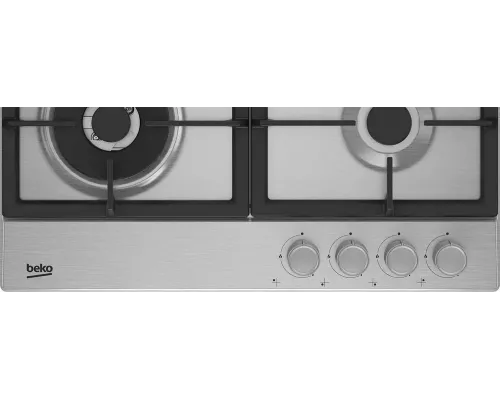 Варочная поверхность Beko BHGM6422K5WX нержавеющая сталь