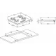 Варочная поверхность Beko HING642202SB черный