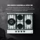 Варочная поверхность DeLonghi GABRIELLA 6GW BB