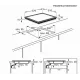 Варочная поверхность Electrolux EHF6342XOK черный