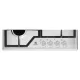 Варочная поверхность Electrolux KGS6426SX нержавеющая сталь