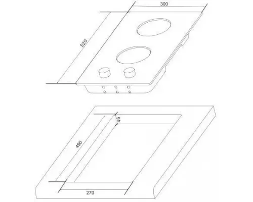Варочная поверхность Hansa BHKW31037 белый