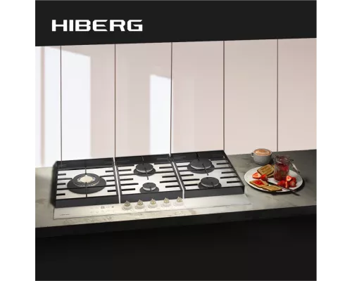 Варочная поверхность HIBERG VM 9155 Y бежевый