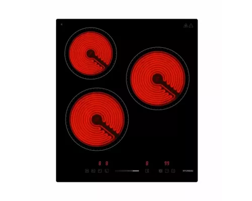 Варочная поверхность Hyundai HHE 4554 BG черный