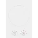 Варочная поверхность Korting HIB 95750 BW Smart