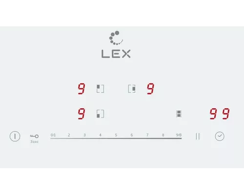 Варочная поверхность LEX EVI 631A WH
