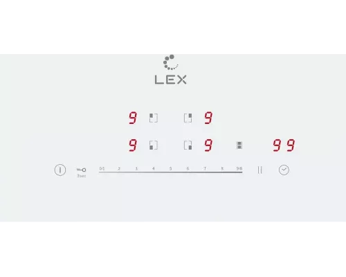 Варочная поверхность LEX EVI 641A WH