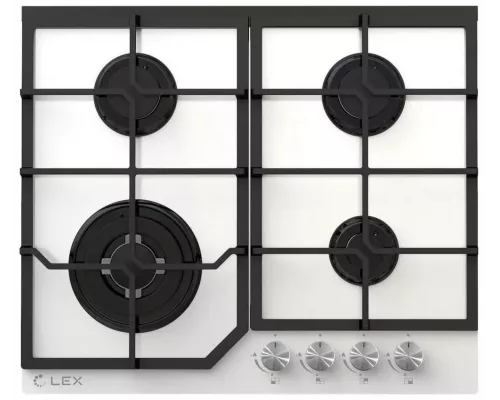 Варочная поверхность LEX GVG 640-1 WH белый