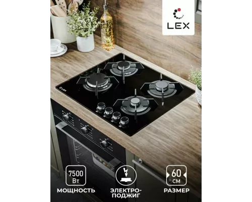 Варочная поверхность LEX GVG 643A BBL