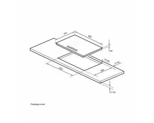 Варочная поверхность LEX GVG 955 BBL