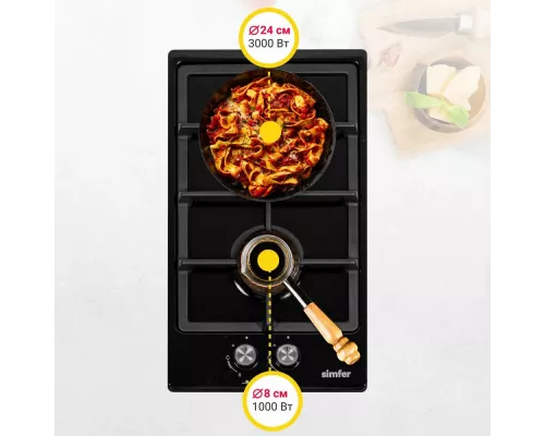 Варочная поверхность Simfer H30V20B570 черная