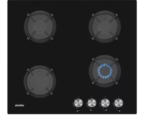 Варочная поверхность Simfer H60N40B416 черная