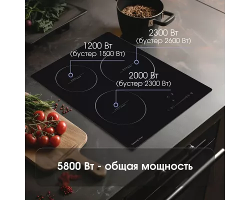 Варочная поверхность Zigmund & Shtain CI 35.4 B черный