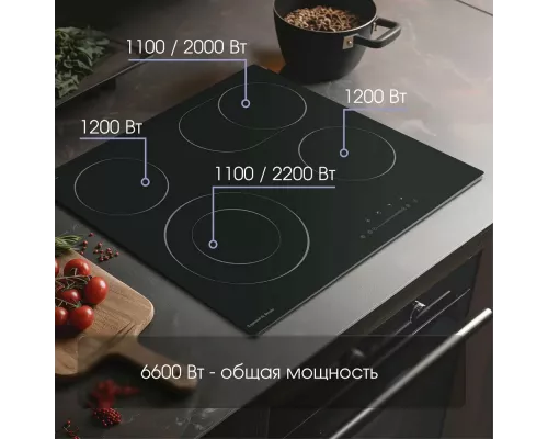Варочная поверхность Zigmund & Shtain CN 43.6 B черный