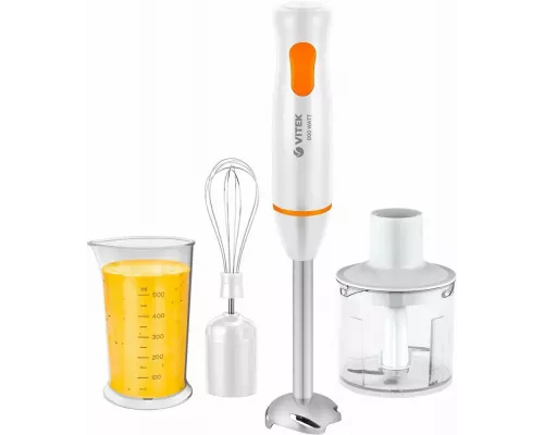 Блендер Vitek Orange VT-3406 белый/оранжевый