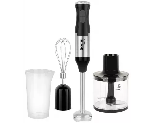 Блендер Vitek VT-3425 черный/серебристый