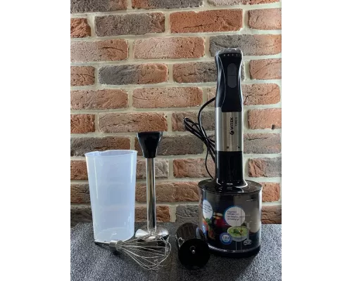 Блендер Vitek VT-3425 черный/серебристый