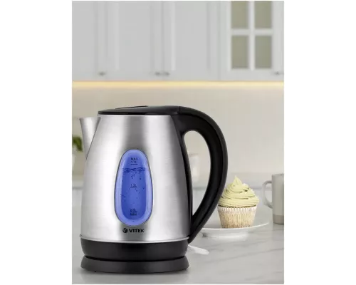 Чайник Vitek VT-7039 серебристый/черный