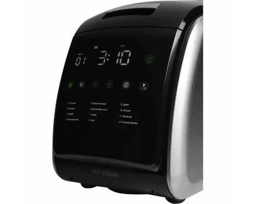 Хлебопечь Hyundai HYBM-5085 черный/серебристый